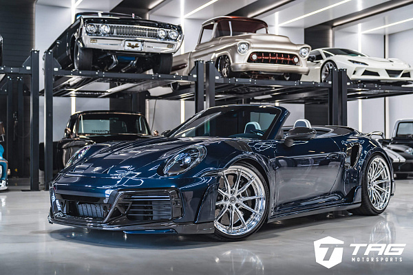 Фото дисков HRE S104SC Полированный лак на Porsche 911 VIII