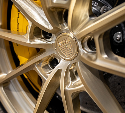 Фото дисков Anrky AN28 на Porsche Taycan I