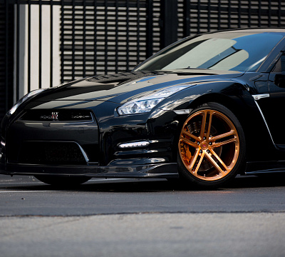 Фото дисков Vossen CG-202 на Nissan GT-R