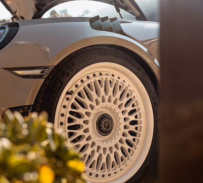 Фото дисков Brixton Forged TR20 на Porsche 911 VII