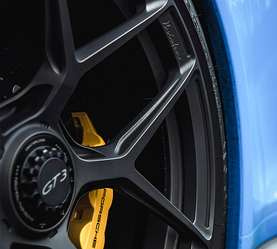 Фото дисков Brixton Forged PF7 на Porsche 911 VII