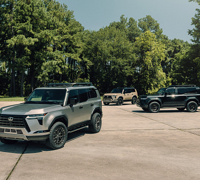 Фото дисков Vossen HFX-1 (6-Lug) на Lexus GX III