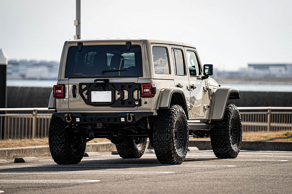 Фото дисков HRE 501 Черный сатин на Jeep Wrangler IV (JL)