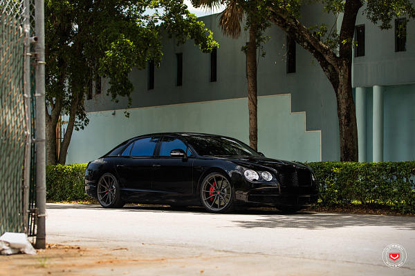Фото дисков Vossen M-X2 Матовый графит на Bentley Flying Spur II
