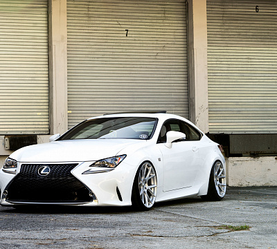 Фото дисков Vossen VFS-6 на Lexus RC