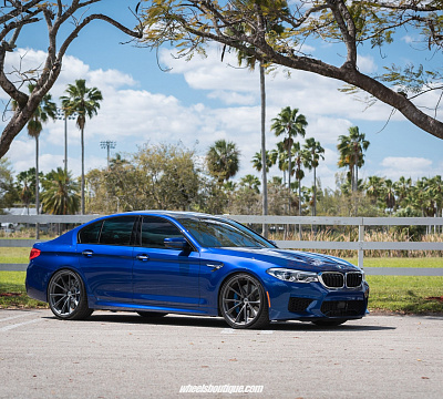 Фото дисков HRE P204 на BMW 5/M5 (G30/F90)
