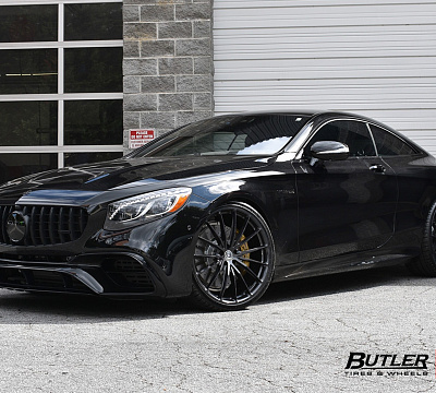 Фото дисков HRE P103 на Mercedes-Benz S-Class (W222, C217)