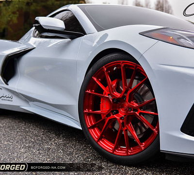 Фото дисков BC Forged EH184 на Chevrolet Corvette C8