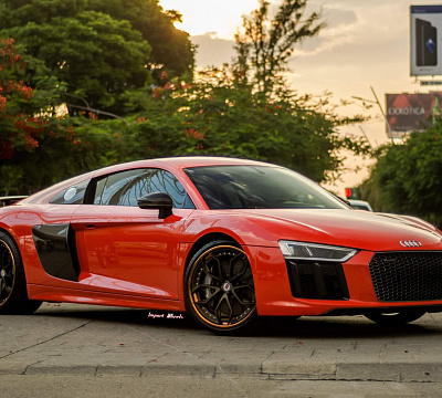 Фото дисков HRE S201 на Audi R8 (4S)