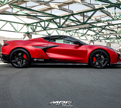 Фото дисков MRR F23 на Chevrolet Corvette C8