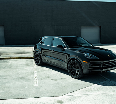 Фото дисков Vossen HF-3 на Porsche Cayenne III