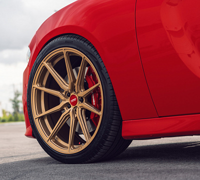 Фото дисков Vossen HF-3 на Dodge Charger VII