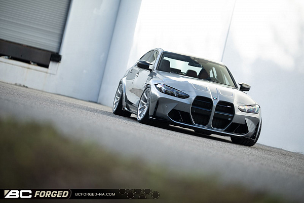 Фото дисков BC Forged KL51 Сатиновый лак на BMW 3/M3 (G2x/G80)