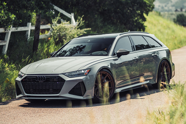 Фото дисков Brixton Forged R11-R Сатиновая бронза на Audi A/RS 6 (C8)