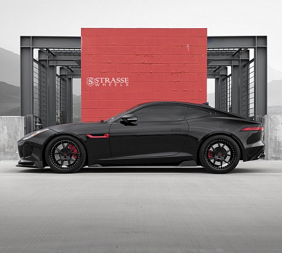 Фото дисков Strasse Wheels SM5R Signature на Jaguar F-Type