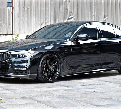 Фото дисков HRE FF11 на BMW 5/M5 (G30/F90)