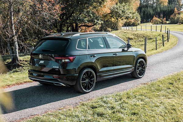 Фото дисков ABT Sport GR Черный глянец на Skoda Karoq