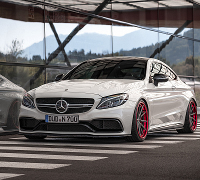 Фото дисков Vossen M-X2 (3-Piece) на Mercedes-Benz C-Class (W205)