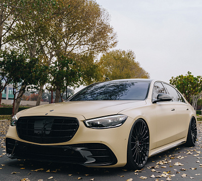 Фото дисков Brixton Forged HS1 на Mercedes-Benz S-Class (W223)