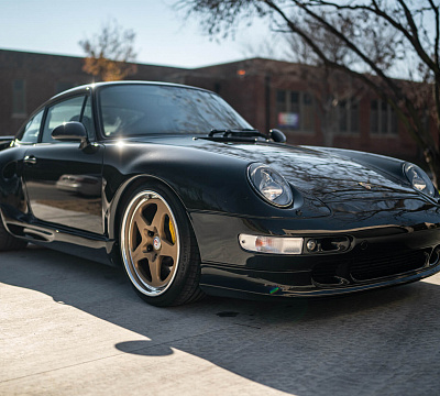Фото дисков HRE 527 на Porsche 911 IV