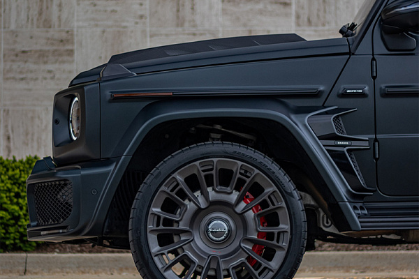 Фото дисков Brixton Forged LX03 Сатиновый темный лак на Mercedes-Benz G-Class III