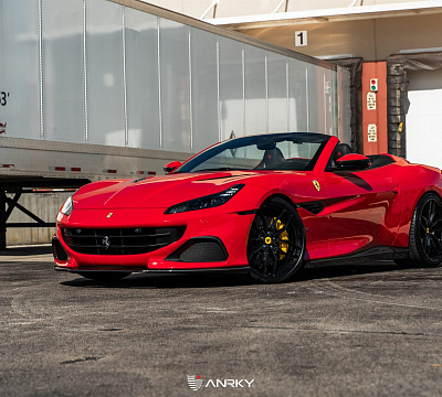 Фото дисков Anrky AN11 на Ferrari Portofino