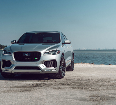 Фото дисков Vossen HF-1 на Jaguar F-Pace