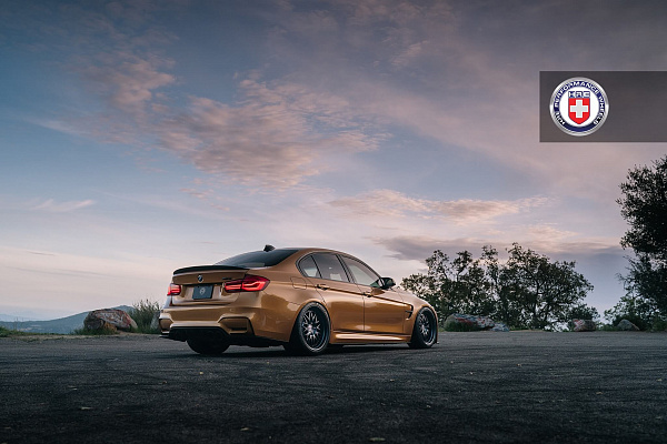 Фото дисков HRE 540 Черный сатин на BMW 4/M4 (F32/F82)