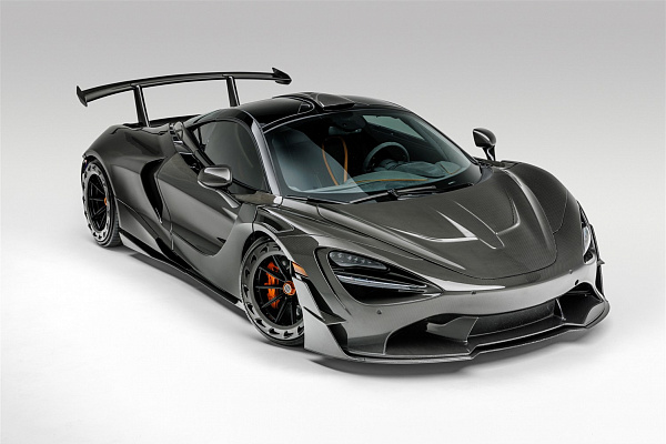 Фото дисков Brixton Forged R11-R Aerotech Черный сатин на McLaren 720S