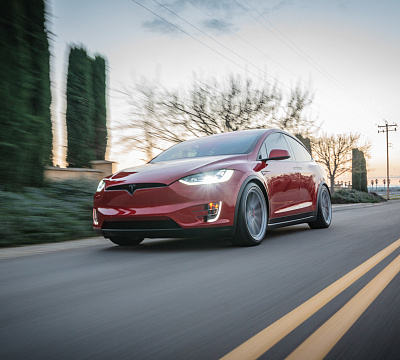 Фото дисков Vossen ML-X2 на Tesla Model X