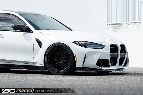 Фото дисков BC Forged LE81 // MLE81 Черный матовый на BMW 3/M3 (G2x/G80)