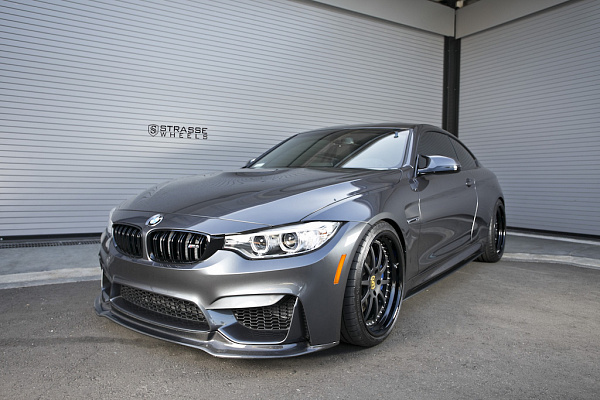 Фото дисков Strasse Wheels R10 Performance Черный сатин на BMW 4/M4 (F32/F82)