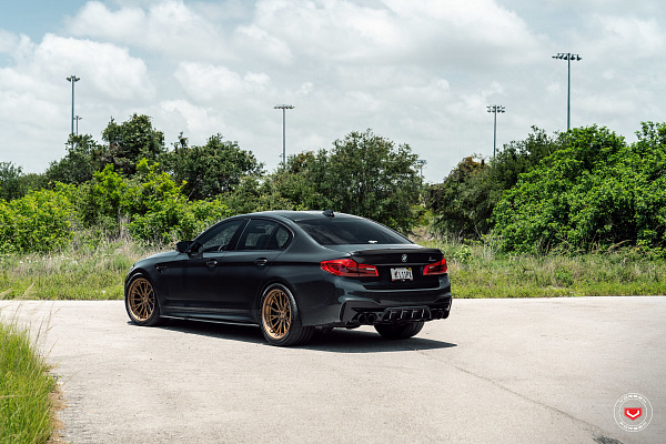 Фото дисков Vossen M-X4T (3-Piece) Глянцевая темная медь на BMW 5/M5 (G30/F90)