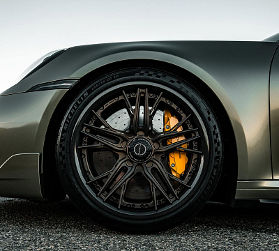 Фото дисков Brixton Forged FDE05 на Porsche 911 VIII