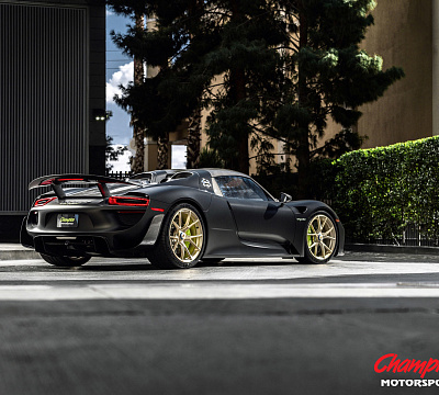 Фото дисков Vossen RS74 на Porsche 918 Spyder