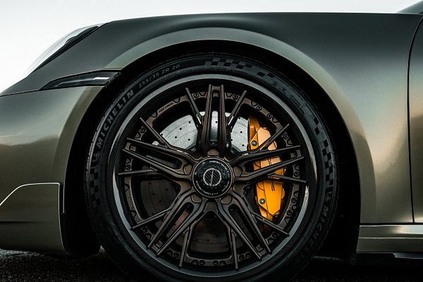Фото дисков Brixton Forged FDE05 Сатиновая темная бронза на Porsche 911 VIII