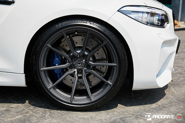 Фото дисков Vossen M-X2 Сатиновый графит на BMW 2/M2 (F22/F87)