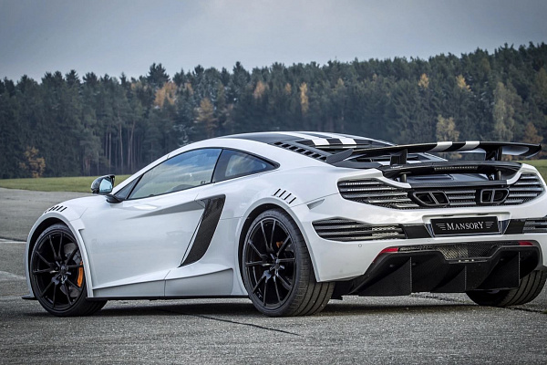 Фото дисков Mansory FS.10 C Черный глянец на McLaren 12C