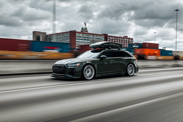 Фото дисков Brixton Forged TR06 Серебро на Audi A/RS 6 (C8)