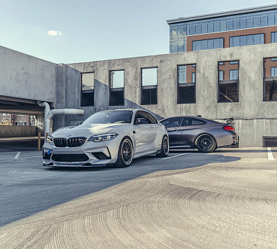 Фото дисков HRE 300 на BMW 2/M2 (F22/F87)