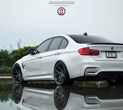Фото дисков HRE P101 на BMW 3/M3 (F3x/F80)