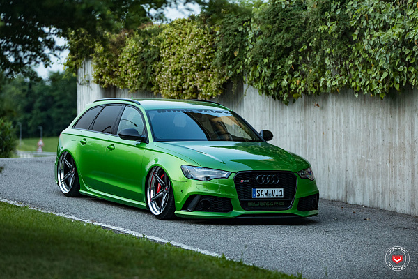 Фото дисков Vossen S17-03 (3-Piece) Глянцевый темный лак на Audi A/RS 6 (C7)