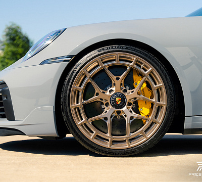Фото дисков Vossen LC3-01 на Porsche 911 VIII