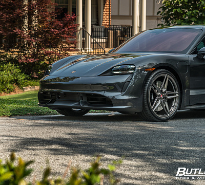 Фото дисков Vossen EVO-1 на Porsche Taycan I