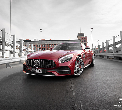 Фото дисков Vossen HF-5 на Mercedes-Benz AMG GT I