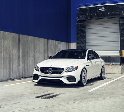 Фото дисков Vossen EVO-5R на Mercedes-Benz E-Class (W213, S213, C238)
