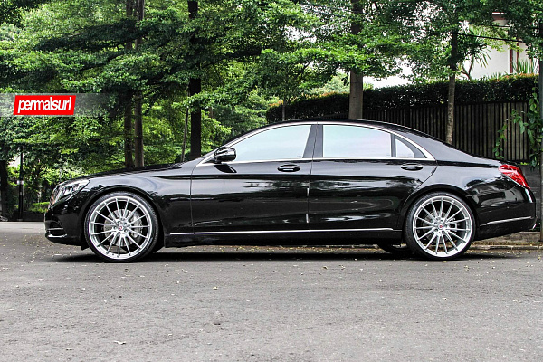 Фото дисков HRE P103 Глянцевый лак на Mercedes-Benz S-Class (W222, C217)