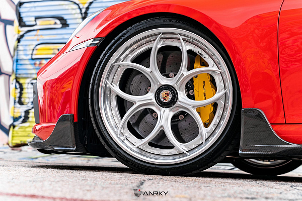 Фото дисков Anrky S3-X0 Глянцевый лак на Porsche 911 VIII
