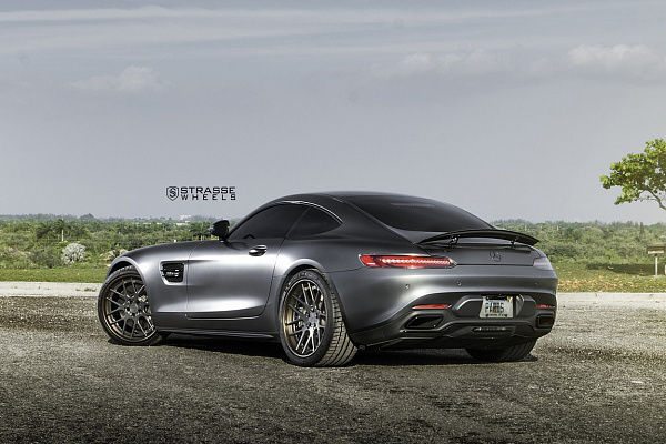 Фото дисков Strasse Wheels SM7 Deep Concave FS Другой цвет на Mercedes-Benz AMG GT I