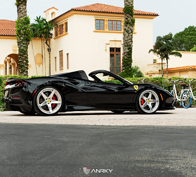 Фото дисков Anrky RS5.3 на Ferrari F8